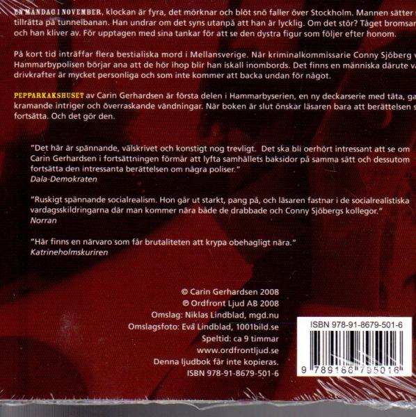 CD Hörbuch SCHWEDISCH Pepparkakshuset Carin Gerhardsen Swedish Schweden NEU NEW